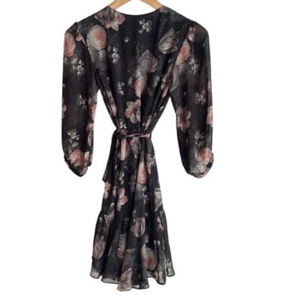 NWT ALLSAINTS Jade Eden Wrap Dress Whimsigoth small mini fairy - Picture 5 of 16